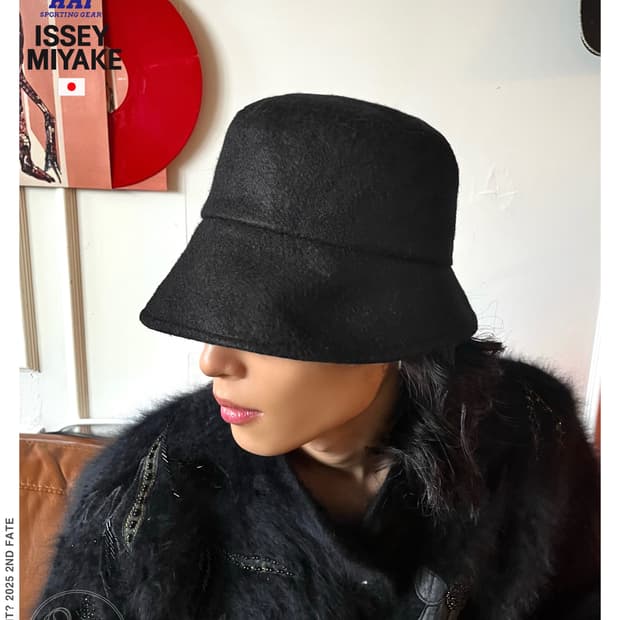 1980-90s HAI by ISSEY MIYAKE Bucket Hat