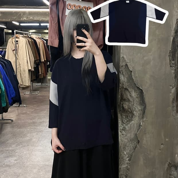 솔리드옴므 반팔 티셔츠 블랙 #csz3293