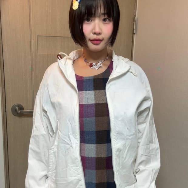 코튼 후드 자켓
