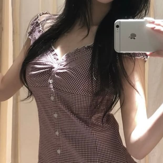 구해요) 브랜디멜빌 나시 블라우스