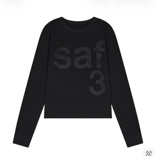 사파리스팟 우먼 1/2 베이직 사파리 롱슬리브 티셔츠