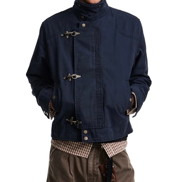 비엑세스 버튼 자켓