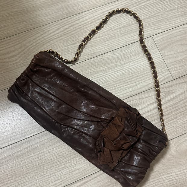 루키즘 빈티지 바게트백