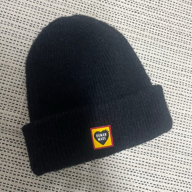 휴먼메이드 비니 블랙