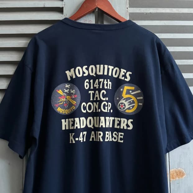 [2XL]버즈릭슨 Mosquitoes 프린팅 포켓 티셔츠