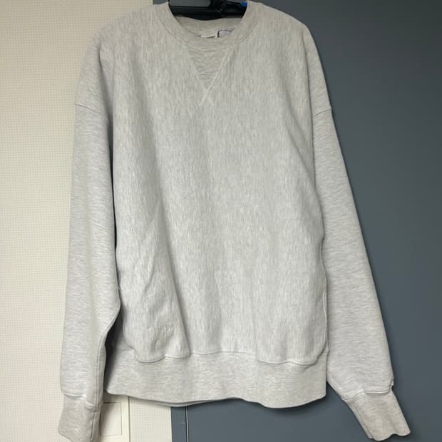 아웃스탠딩 리버스위브 헤비 스웻 L