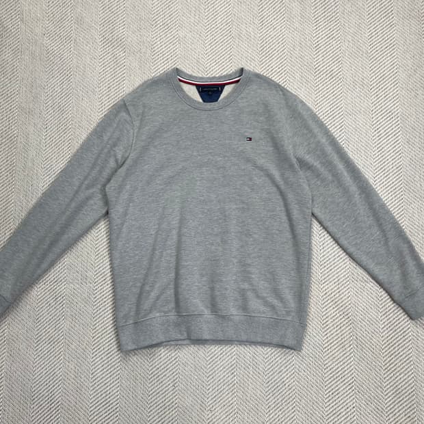 타미힐피거 맨투맨 L 그레이