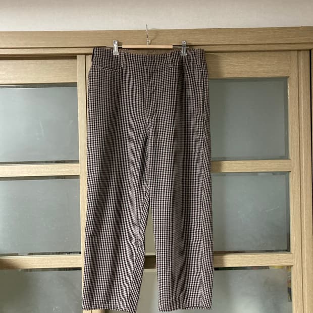 nanamica 체크팬츠