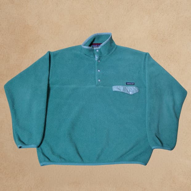(L)파타고니아 Usa 민트 신칠라 자켓 플리스