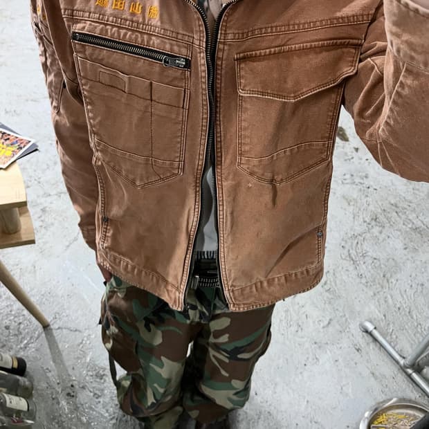 Xebec faded work jacket