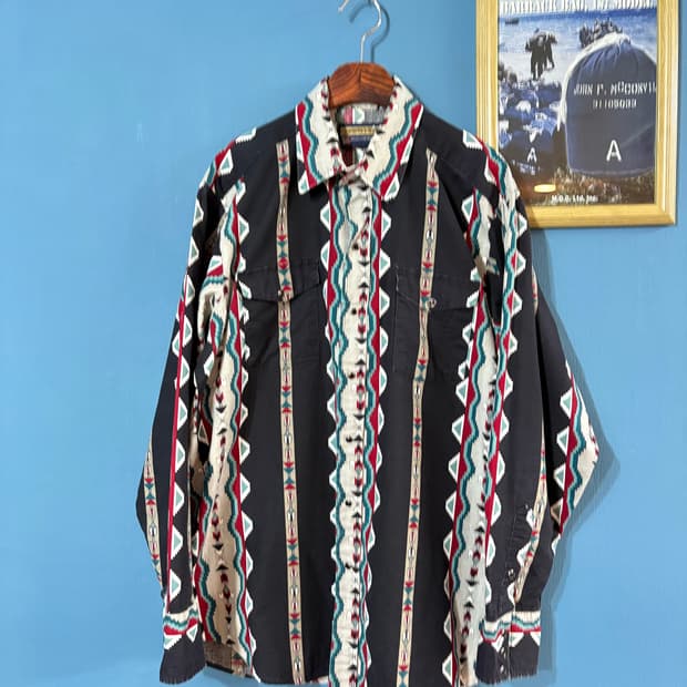 80-90‘s Panhandle Slim Aztec Western SH