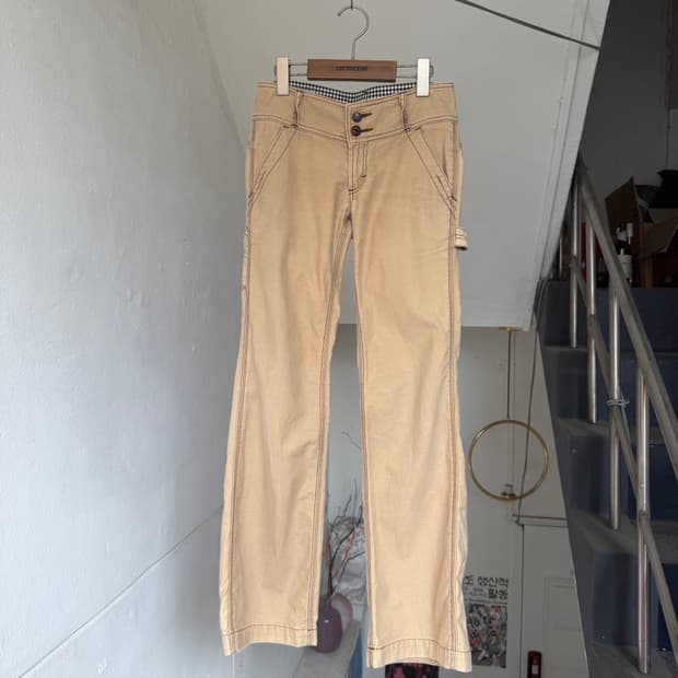 Betty smith 로우핏 새깅팬츠