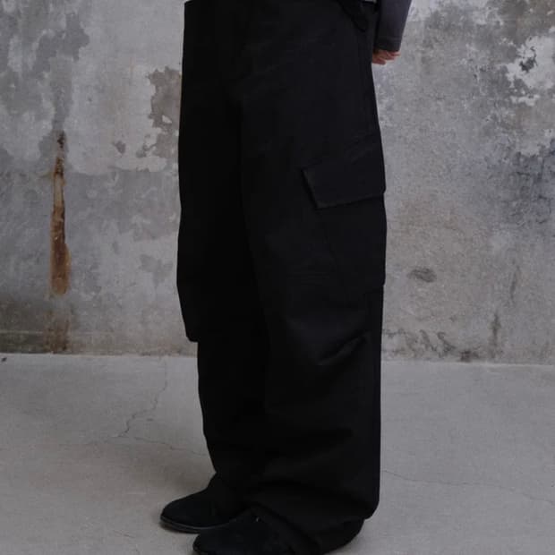 다이브인 VERN CARGO PANTS V2 (BLACK)