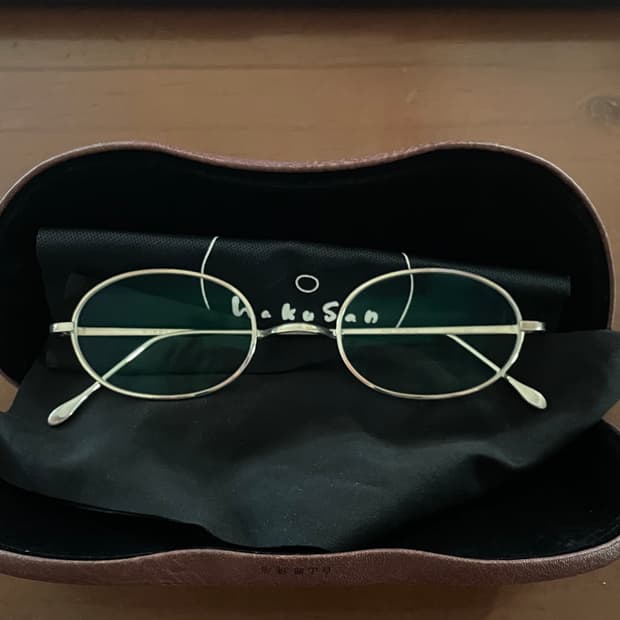 백산안경(  Hakusan ) STERLING SILVER PLAIN