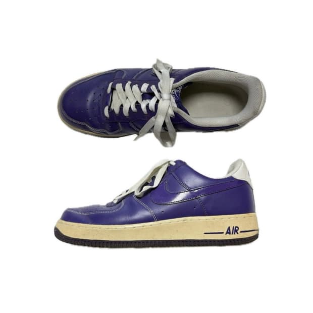 나이키 에어포스1 로우 코트 퍼플 265