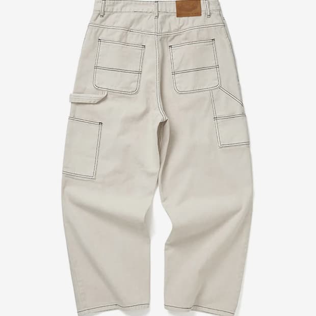 DRAGGY WORK PANTS (IVORY)