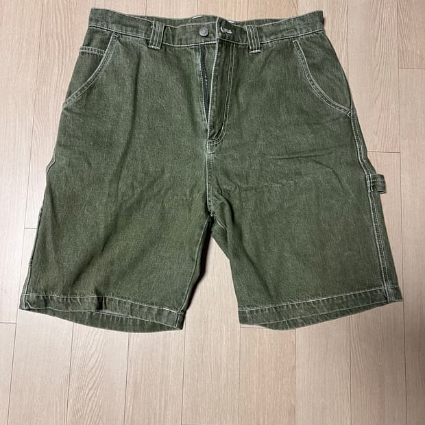 브라운 브레스 카키 카펜터 쇼츠 L