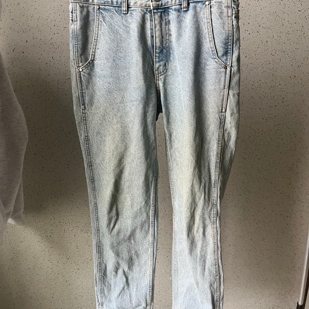 아더에러 19ss 라이트블루 에로우데님