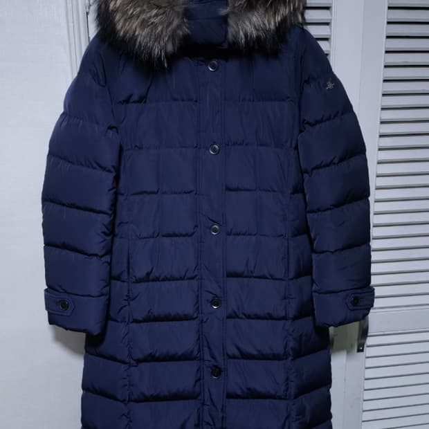 95 헨리코튼 덕다운 롱패딩