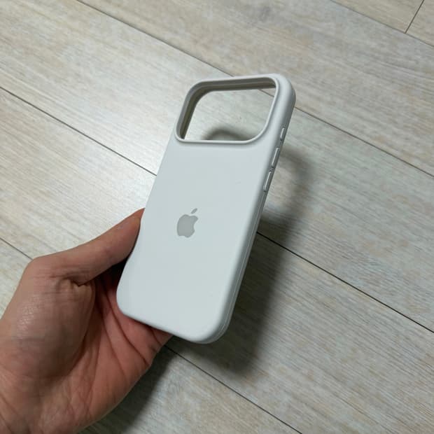 아이폰 정품 실리콘 케이스 판매합니다