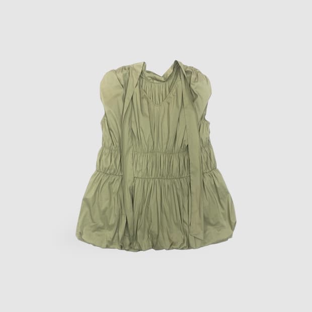 Mila Owen Gather Sleeveless Blouse