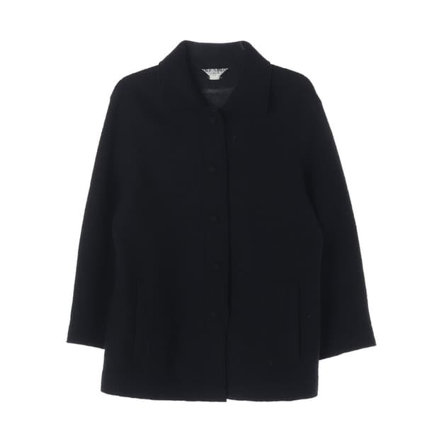 OH EUN HWAN 부띠끄 울 하이퀄리티 미니멀 자켓