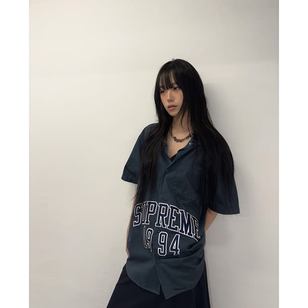 Supreme Arch Logo Work Shirt