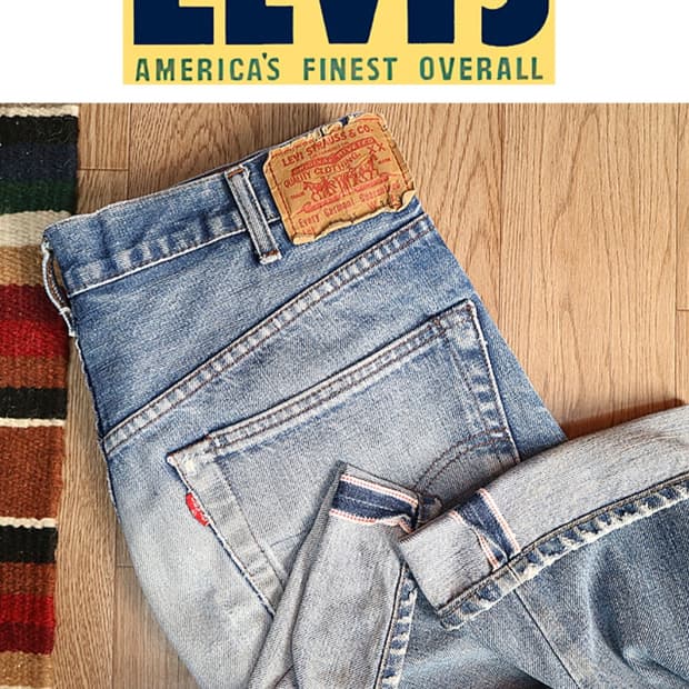 일본판 80S LEVIS 리바이스 502XX 빅E 빈티지 셀비지데님
