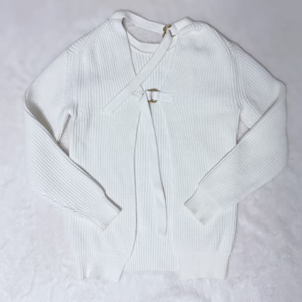 Alexander Wang 알렉산더왕 백리스 D링 스웨터