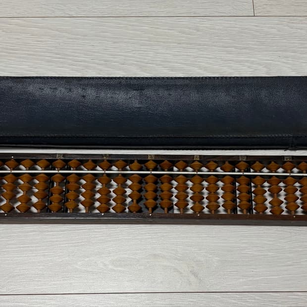 고전 빈티지 주판