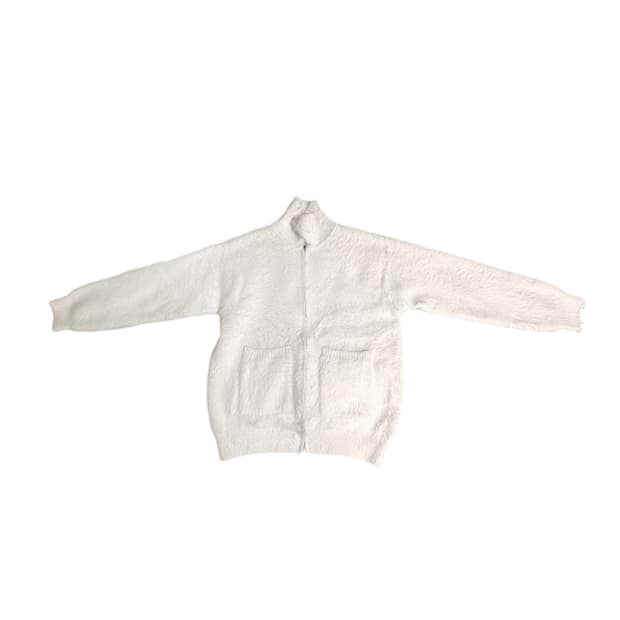 빈티지 페이크 퍼 집업