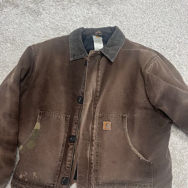 칼하트 j22 dkb 디트로이트 빈티지 워크자켓