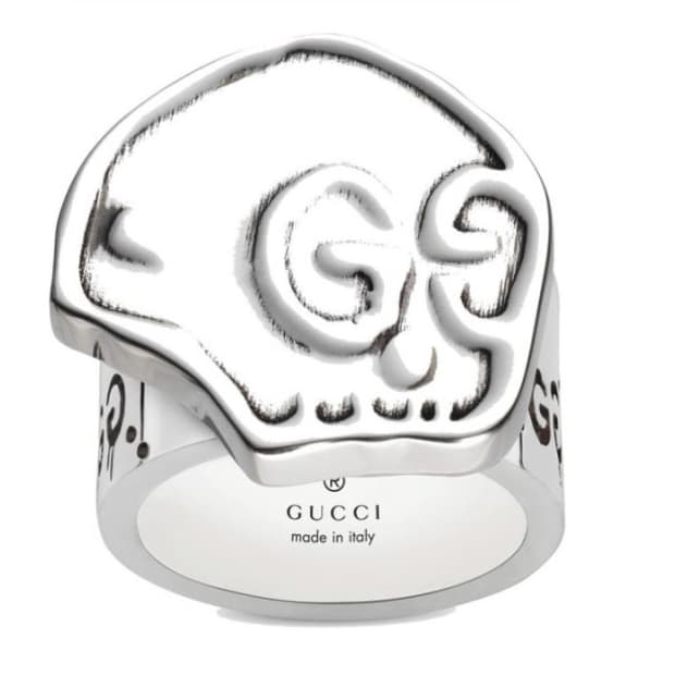 구찌 고스트 스컬 링