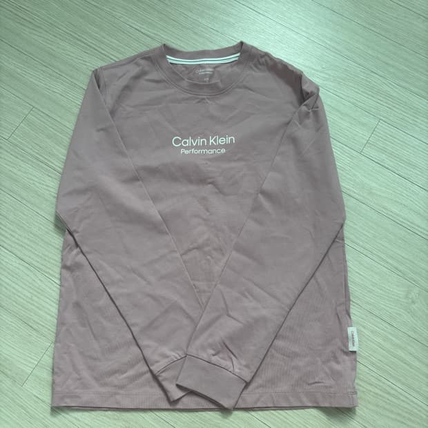 캘빈클라인 퍼포먼스 여성 롱슬리브 긴팔 티셔츠 S