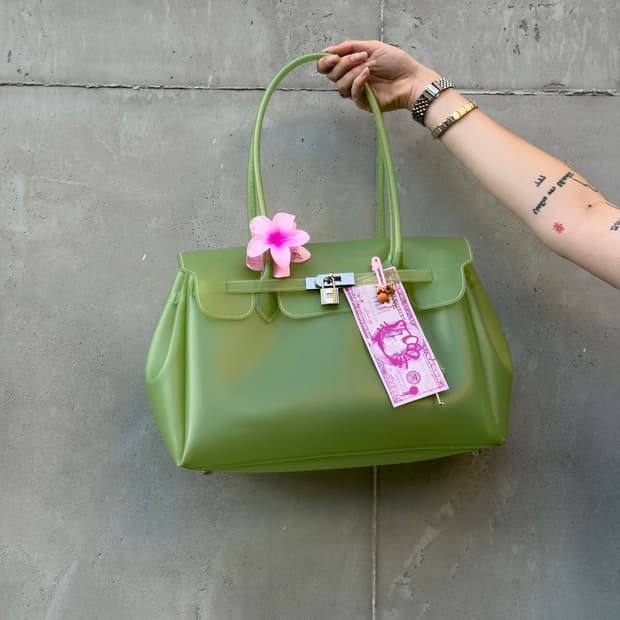 💌고퀄리티 tpu 젤리 버킨백 jelly birkin bag💌