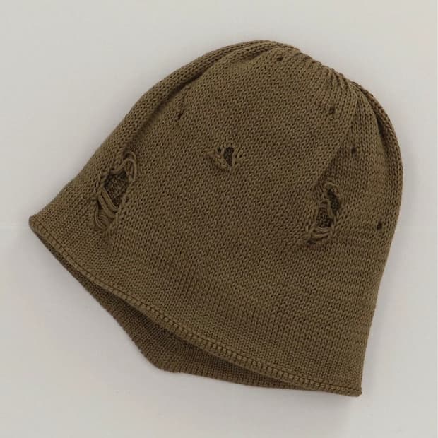 카시라 디스트로이드 니트 비니