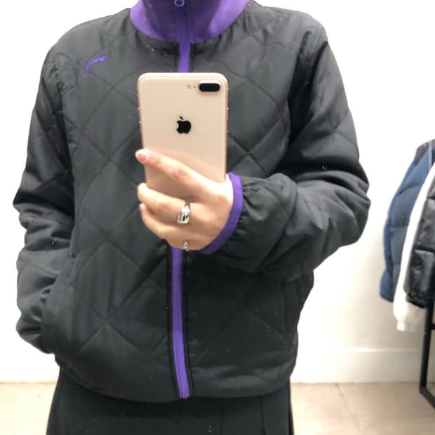 푸마 퀼트 자켓