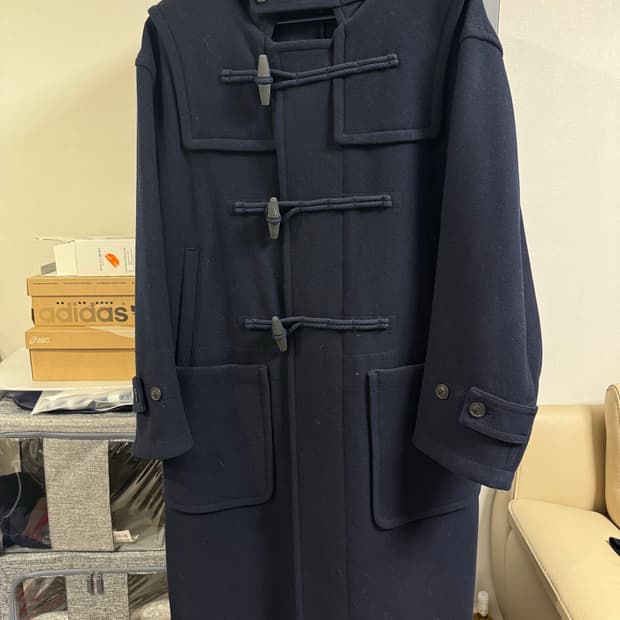 [S] 유니클로 질샌더 더플코트 네이비