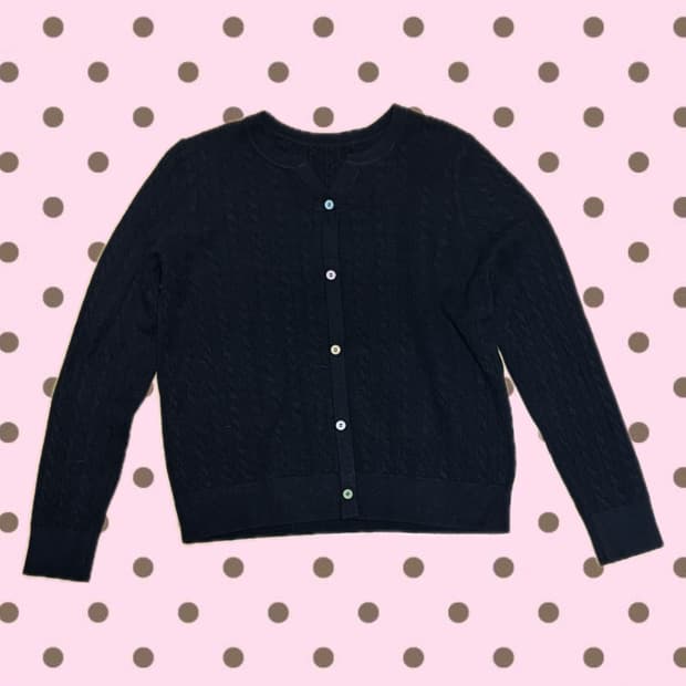 깔끔 여리 청순깔 빈티지 가디건