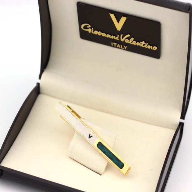 지아니 발렌티노 A+등급 5.2cm 남자 명품 넥타이핀