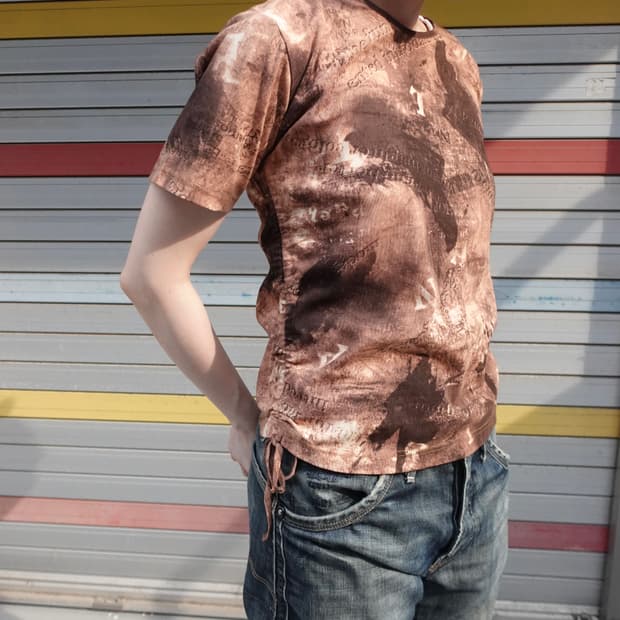 C'est Tout shirring top