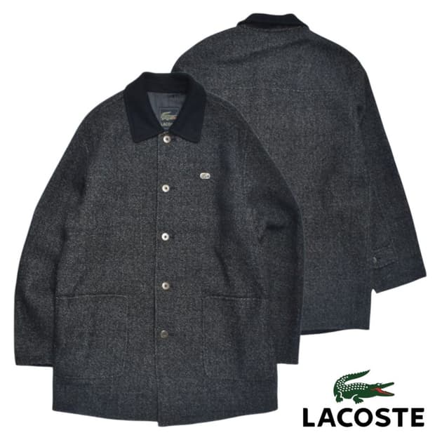 00S 라코스테 모직 울 싱글코트 N0817