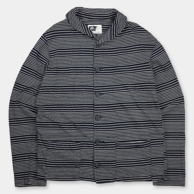 Engineered Garments stripe cardigan