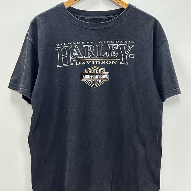 90s 할리데이비슨 빈티지 티