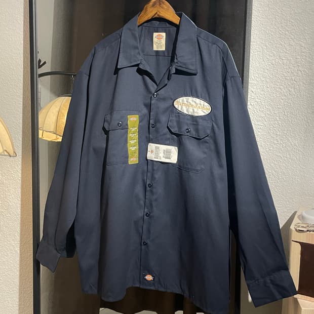 디키즈 네이비 워크셔츠 2XL