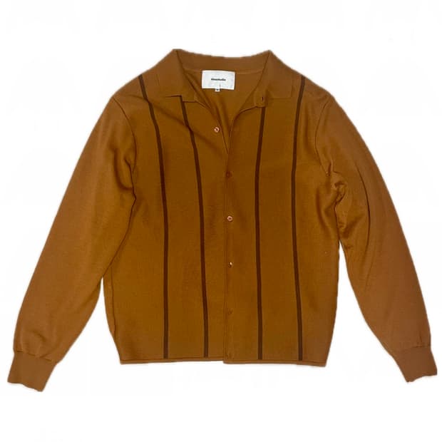 [VIVASTUDIO] 비바스튜디오 스트라이프 폴로 가디건 M