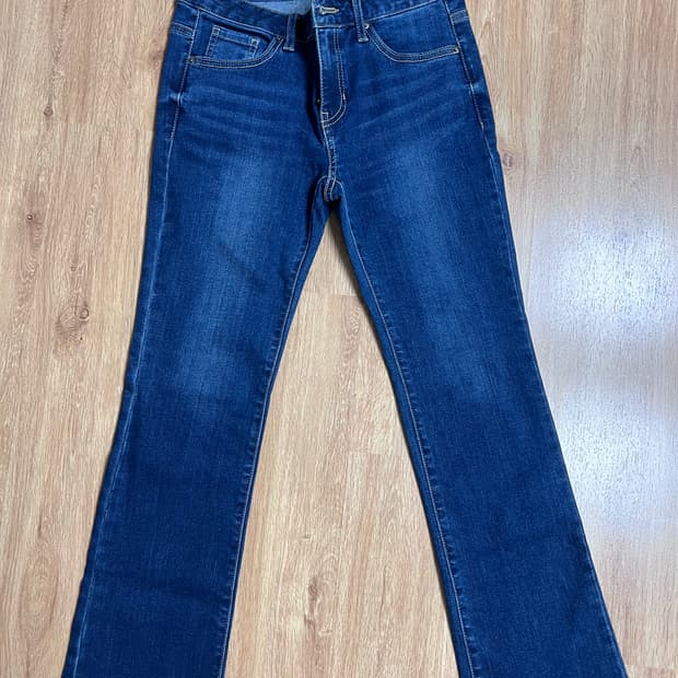 게스 슬림 부츠컷 청바지 27