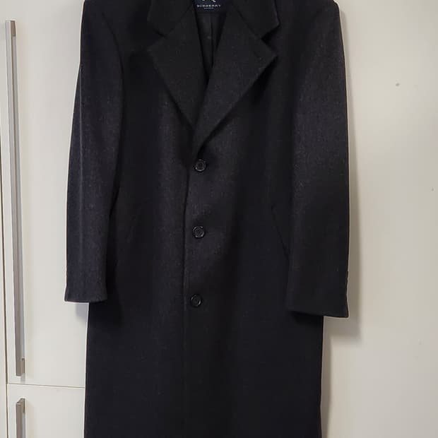 버버리 울 캐시미어 코트 36S (95-100)