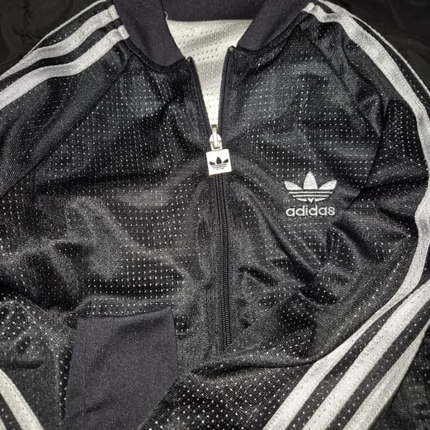 아디다스 메쉬 리버시블 트랙탑 져지 M