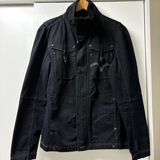 리바이스 흑청 필드자켓